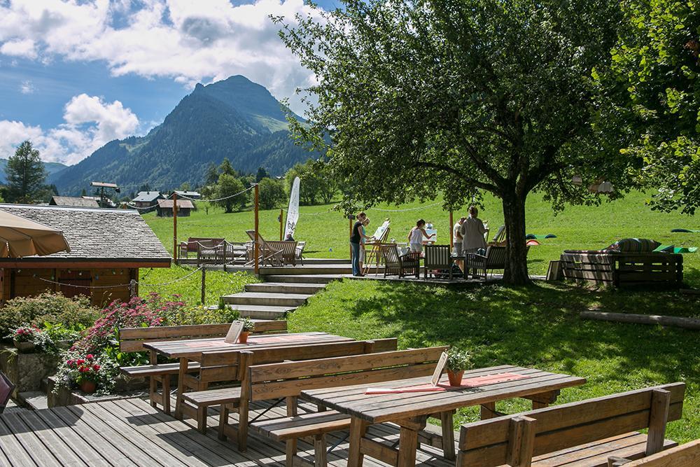 Hotel L'Aubergade Morzine Buitenkant foto