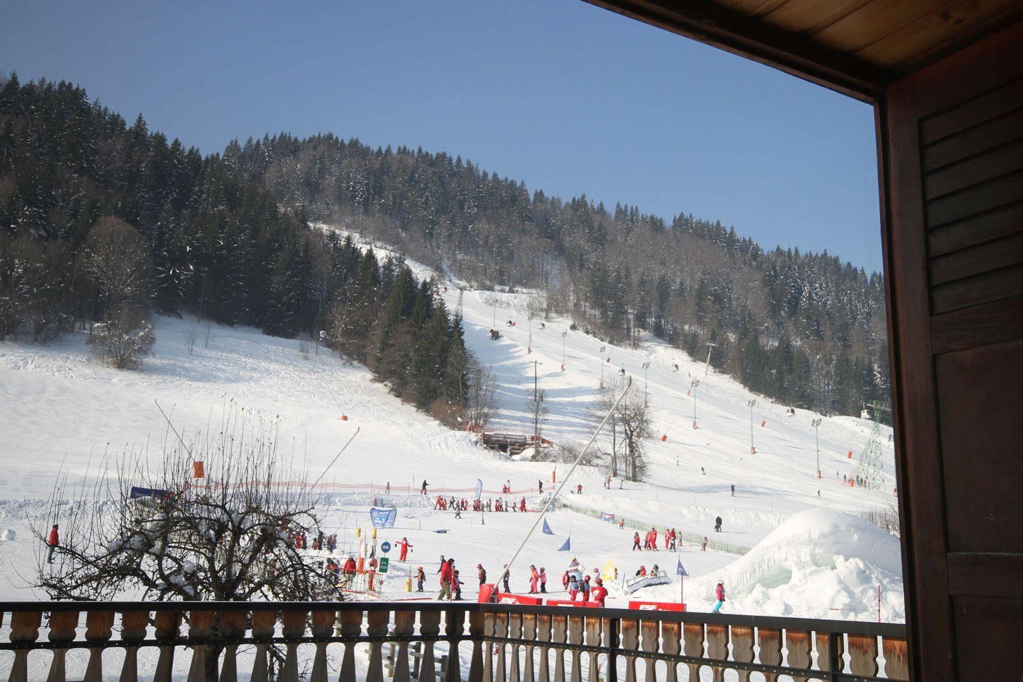 Hotel L'Aubergade Morzine Buitenkant foto